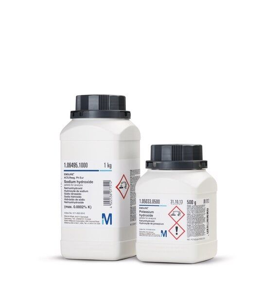  Potassium hydroxide KOH pallet for analysis EMSURE® 