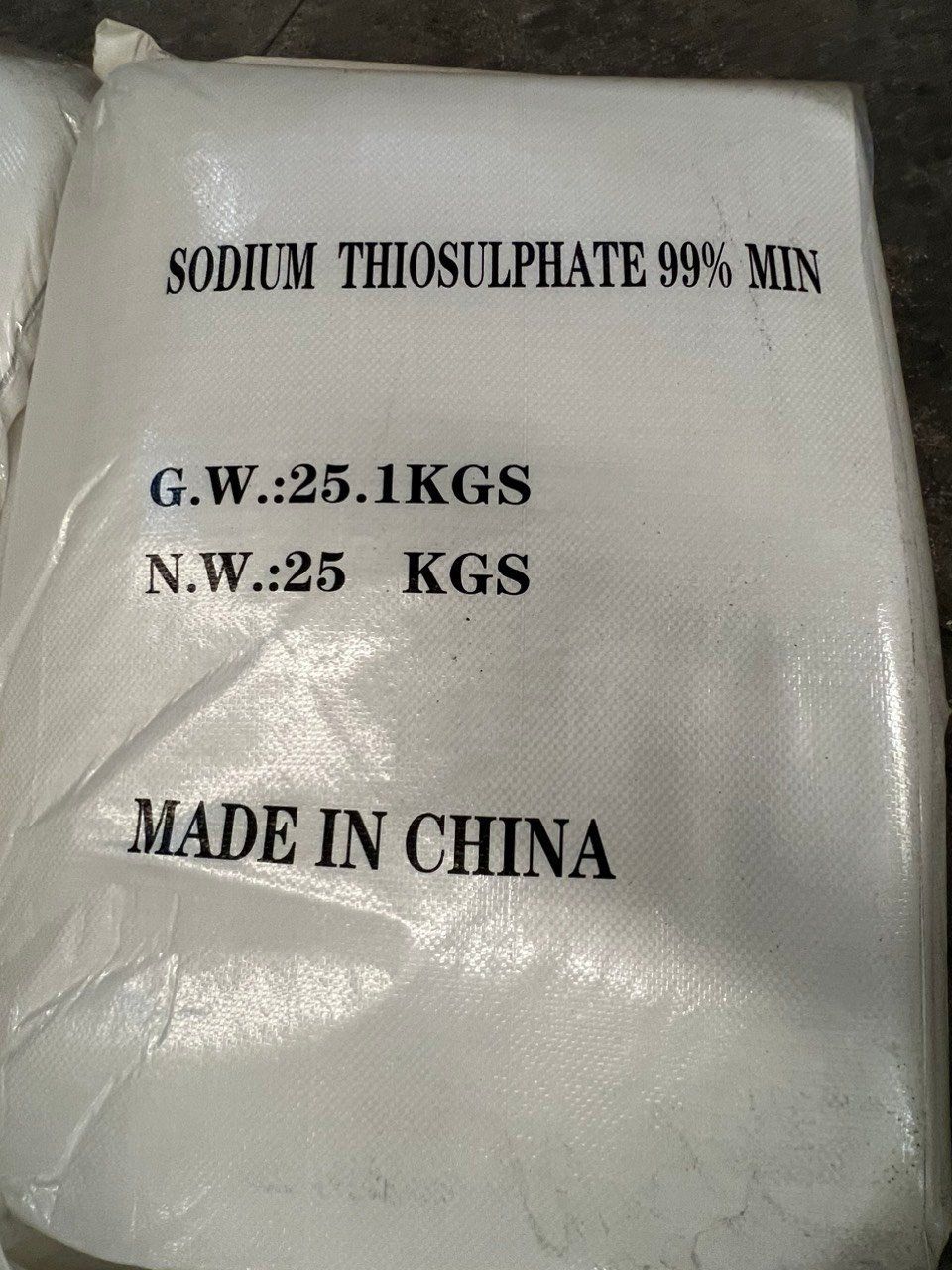  SODIUM THIOSULFATE 99% MIN 