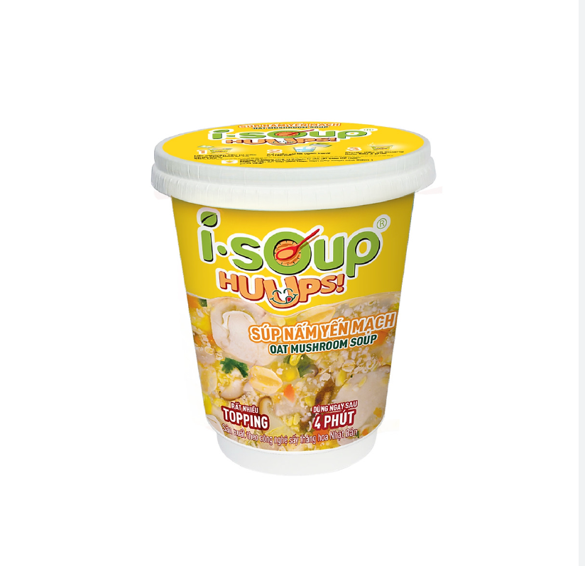  Soup nấm yến mạch I-Soup 