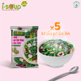 Viên Súp Sấy Canh Rau Tập Tàng Nấm Rơm I-SOUP 