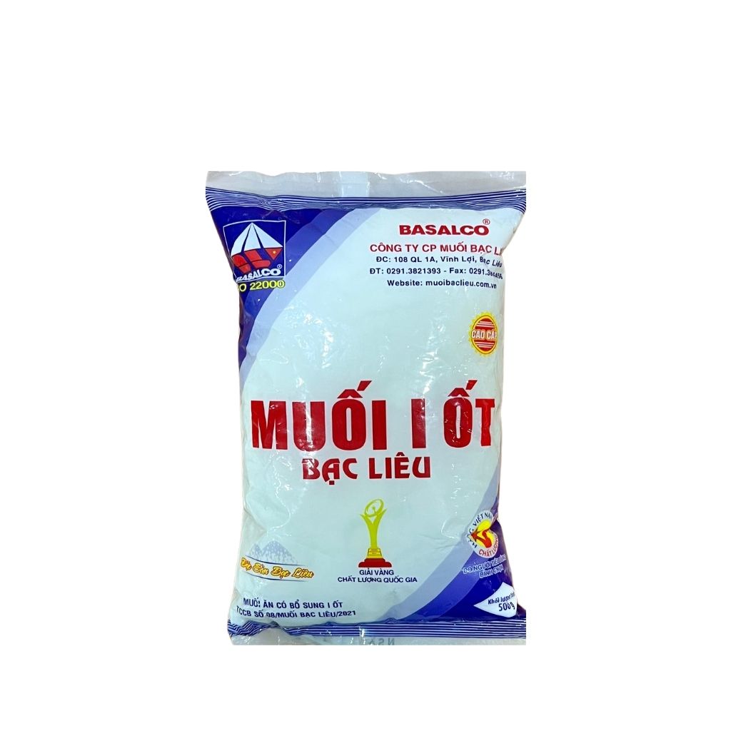  Muối i-ốt Bạc Liêu - Basalco 