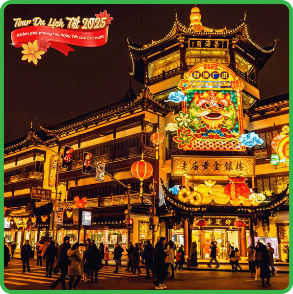  Tour du lịch Tết Thượng Hải - Hàng Châu - Tô Châu 