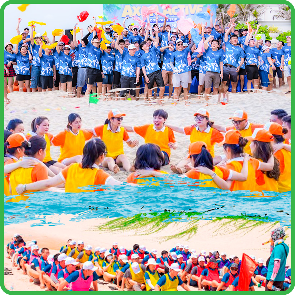 Tour biển Lagi team building