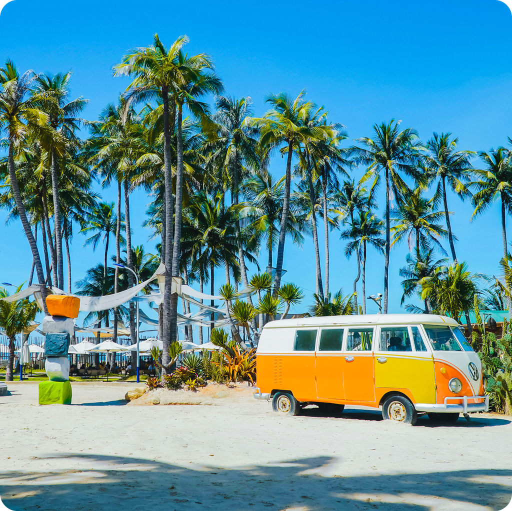 Tour biển Lagi team building