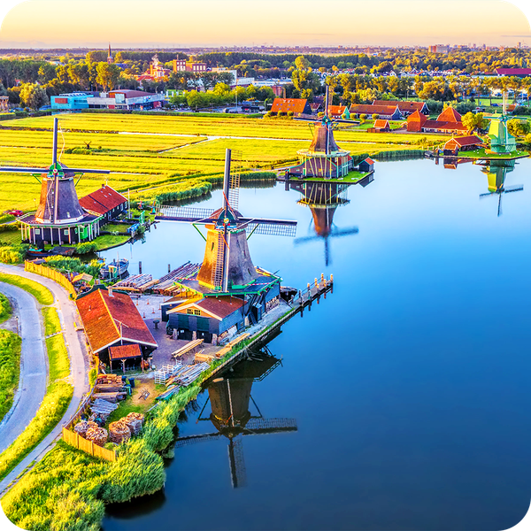  Tour du lịch Châu Âu 4 nước 