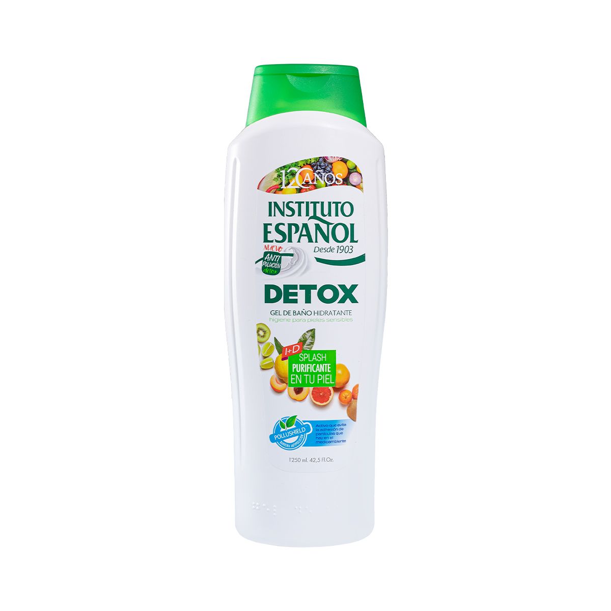  Gel tắm hỗ trợ detox, hỗ trợ da sáng mịn rạng rỡ hương trái cây Instituto Espanol Detox Shower Gel 1250ml 