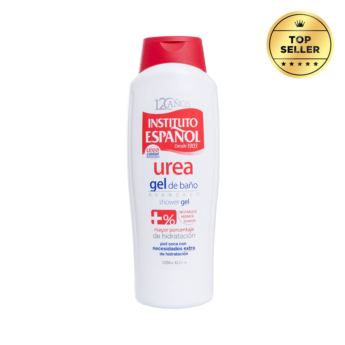  Gel Tắm 10% Urea Hỗ Trợ Dưỡng Ẩm, Làm Sạch Sâu cho da nhạy cảm Instituto Espanol Urea Shower Gel 1250ml 