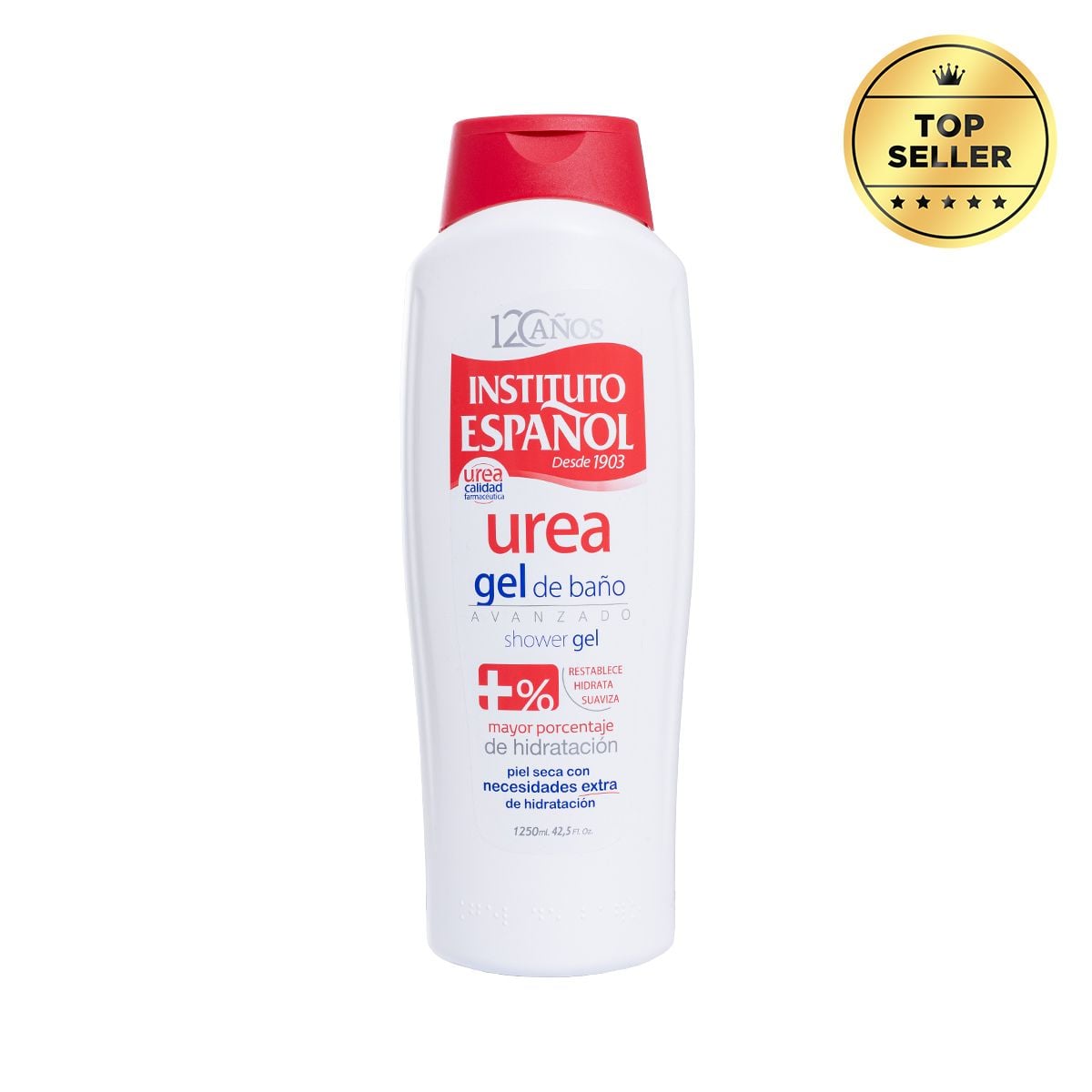  Gel Tắm 10% Urea Hỗ Trợ Dưỡng Ẩm, Làm Sạch Sâu cho da nhạy cảm Instituto Espanol Urea Shower Gel 1250ml 