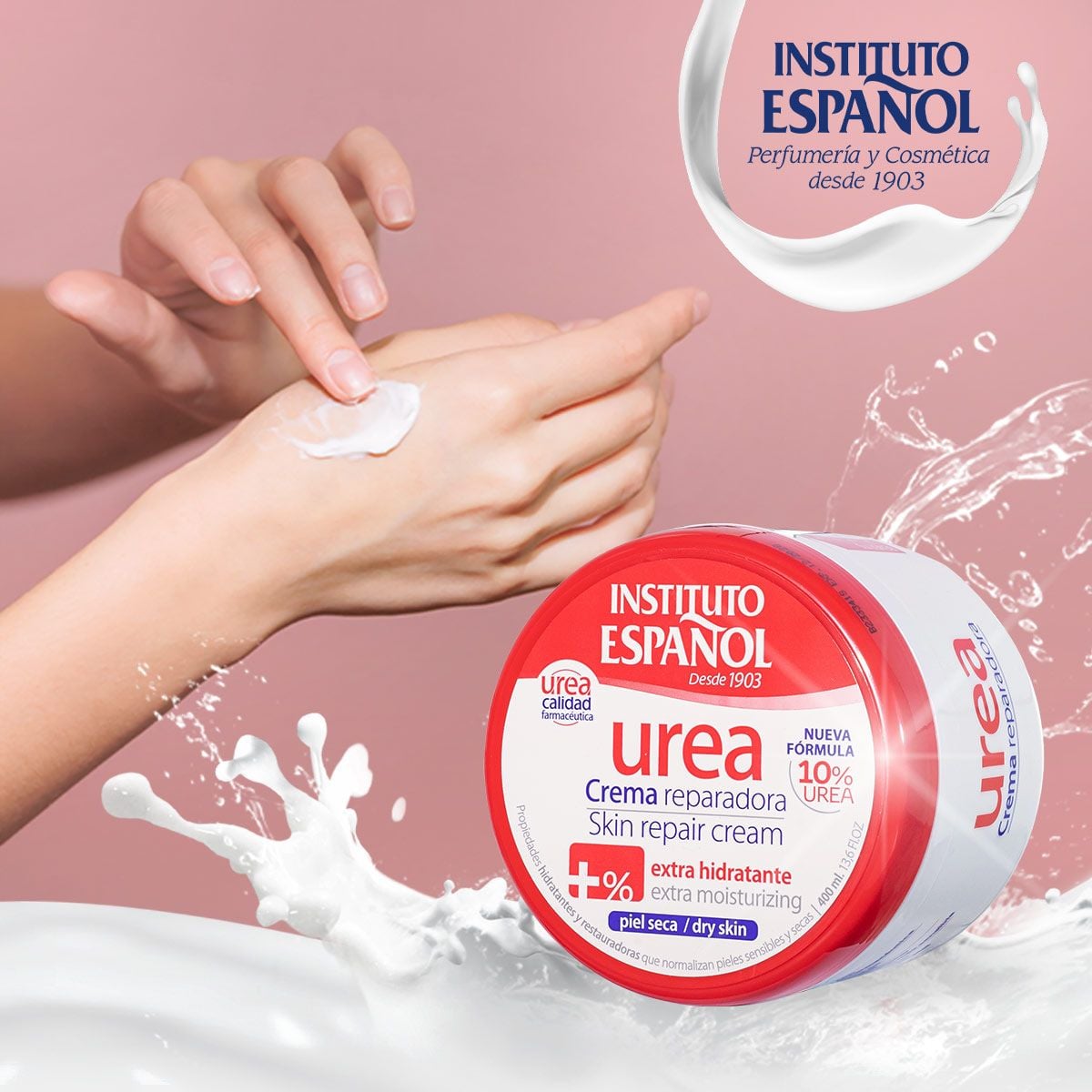  Kem dưỡng thể hỗ trợ dưỡng ẩm, làm mịn cho mọi loại da  Instituto Espanol 10% Urea Crema Reparadora Extra Hidratante 