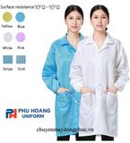  ÁO PHÒNG SẠCH CHỐNG TĨNH ĐIỆN 004 