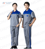  ĐỒNG PHỤC XÂY DỰNG TAY NGẮN 001 