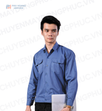  ĐỒNG PHỤC XÂY DỰNG TAY DÀI 001 