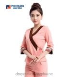  ĐỒNG PHỤC NHÂN VIÊN SPA 002 