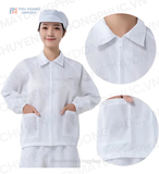  BỘ QUẦN ÁO CHỐNG TĨNH ĐIỆN NGÀNH THỦY SẢN 001 