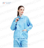  BỘ QUẦN ÁO CHỐNG TĨNH ĐIỆN NGÀNH THỦY SẢN 001 
