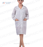  ÁO CHOÀNG PHÒNG SẠCH CHỐNG TĨNH ĐIỆN NGÀNH THỦY SẢN 001 