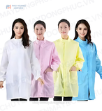  ÁO CHOÀNG PHÒNG SẠCH CHỐNG TĨNH ĐIỆN NGÀNH THỦY SẢN 001 