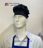  NÓN BẾP LƯỚI MÀU ĐEN MAY SẴN 007B 