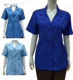  ĐỒNG PHỤC TẠP VỤ MAY SẴN MÀU XANH BÍCH 07 