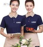  ĐỒNG PHỤC PHỤC VỤ ÁO THUN CỔ BẺ 017 