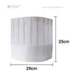  NÓN BẾP GIẤY MAY SẴN 29 CM 