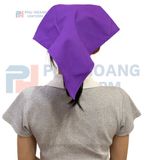  NÓN PHỤC VỤ TAM GIÁC MAY SẴN MÀU TÍM 