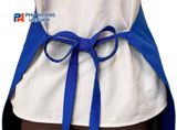  TẠP DỀ MÀU XANH DƯƠNG VIỀN TRẮNG MAY SẴN 