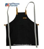  TẠP DỀ MÀU ĐEN DÂY DA MAY SẴN 