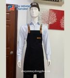  TẠP DỀ MÀU ĐEN DÂY DA MAY SẴN 