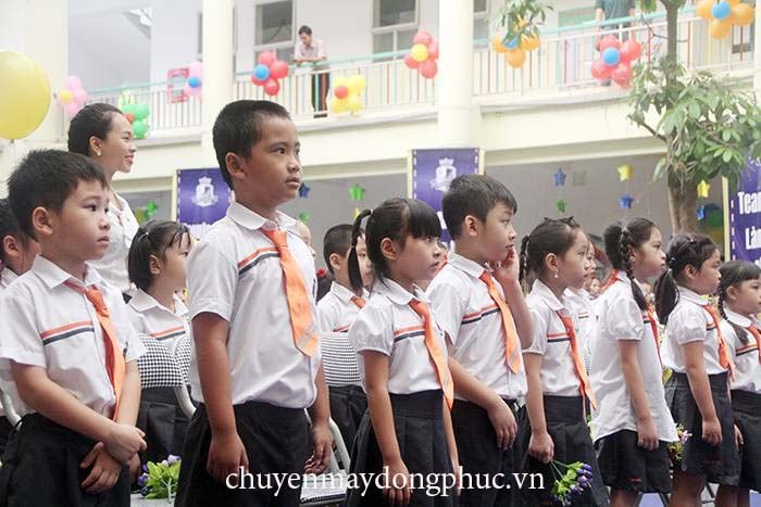 Nhận may đồng phục học sinh trường tiểu học 