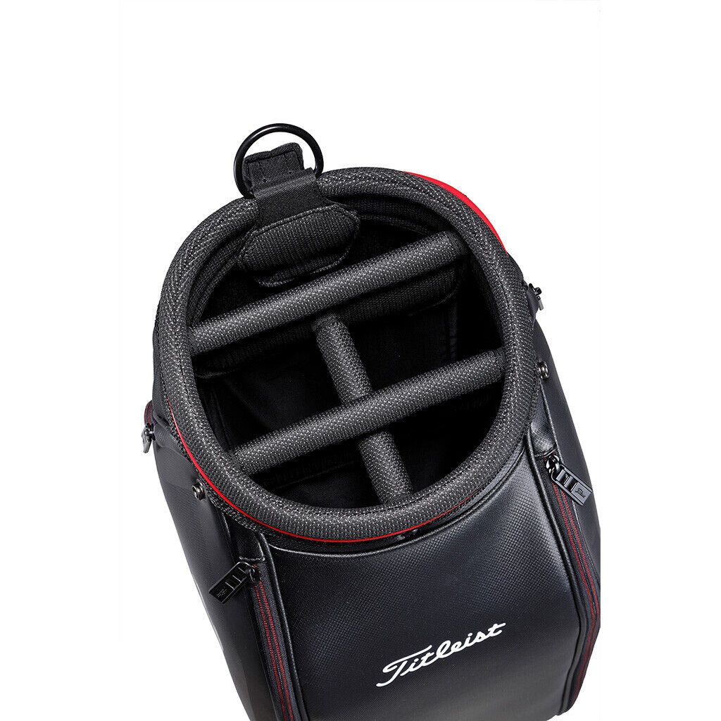 TB23ACBA-06 Túi gậy Titleist ASPIRER CART BAG BLACK/RED