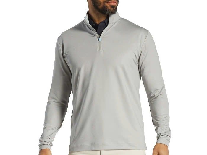 31475 Áo FJ Tonal Pinwheel Print Midlayer