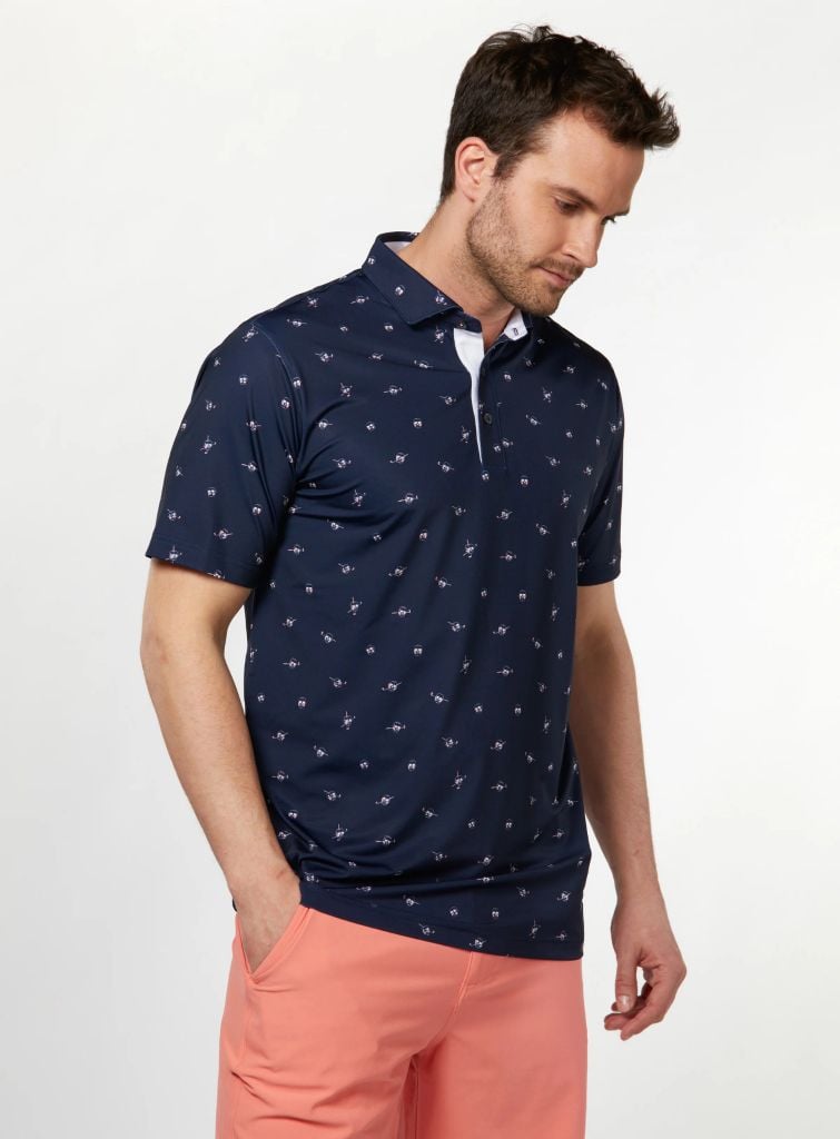 62448403 Áo MATTR Skulls Polo