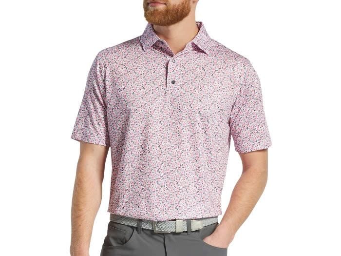 31380 Áo FJ Allover Floral Print Lisle