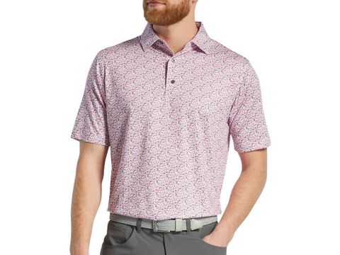 31380 Áo FJ Allover Floral Print Lisle
