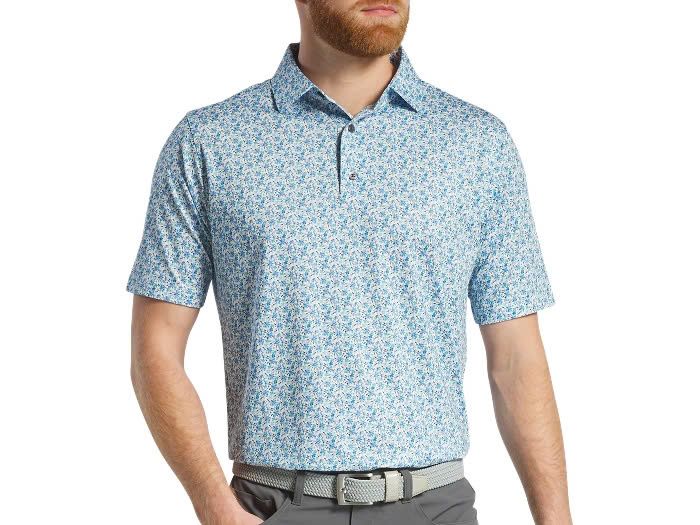 31378 Áo FJ Allover Floral Print Lisle