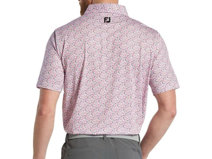 31380 Áo FJ Allover Floral Print Lisle