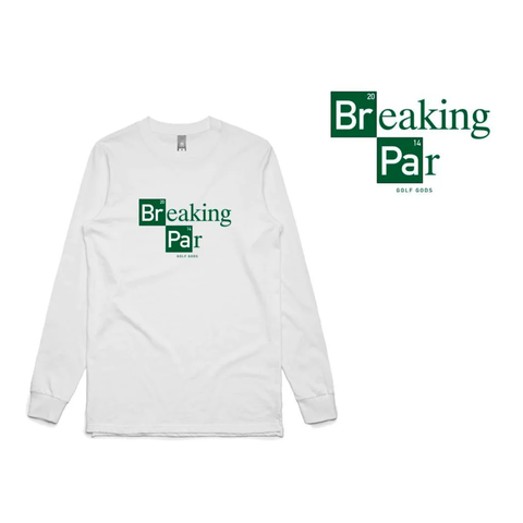 Breaking Par Long Sleeve T-Shirt - White