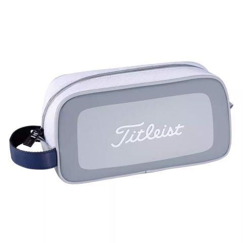 TA23ASPJ-21 Túi Cầm Tay Titleist ASPIRER SMALL PCH GRY/WHT