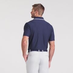 63017903 Áo Puma x AP Tipped Jacquard Polo Deep Nvy