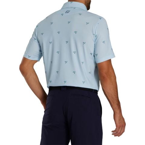 82333 Áo FJ Thistle Print Lisle