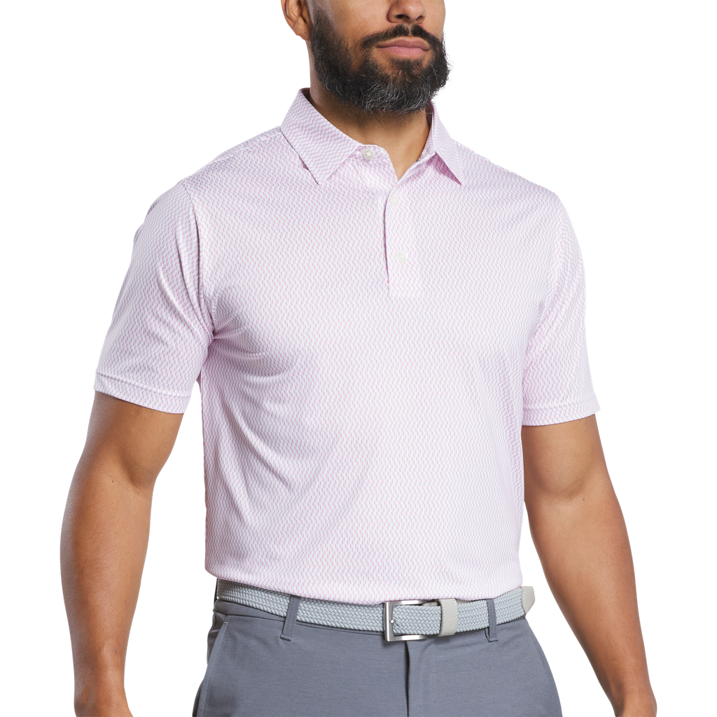 32563 Áo FJ Wiggle Print Lisle Self Collar