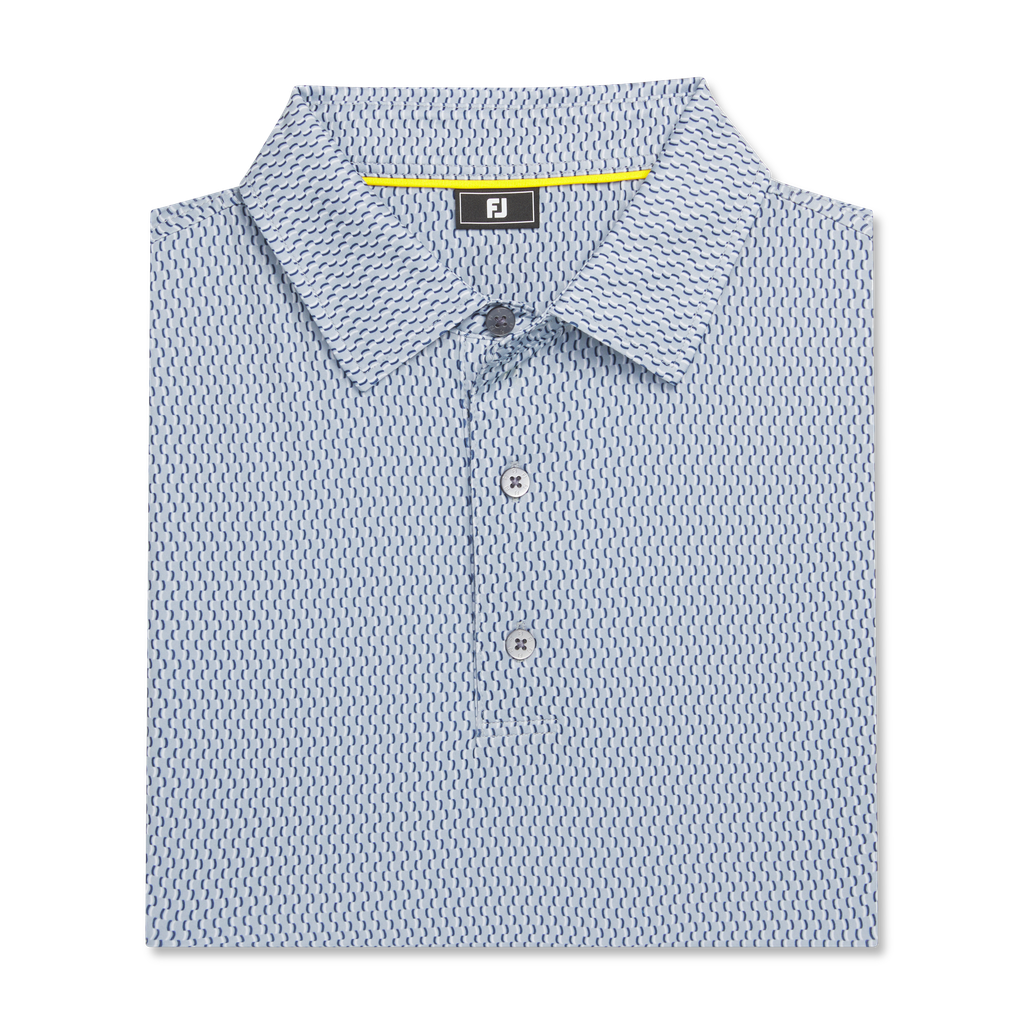 32564 Áo FJ Wiggle Print Lisle Self Collar
