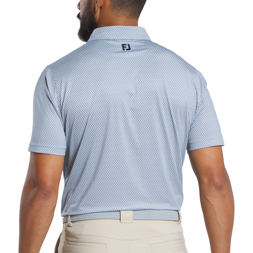 32564 Áo FJ Wiggle Print Lisle Self Collar