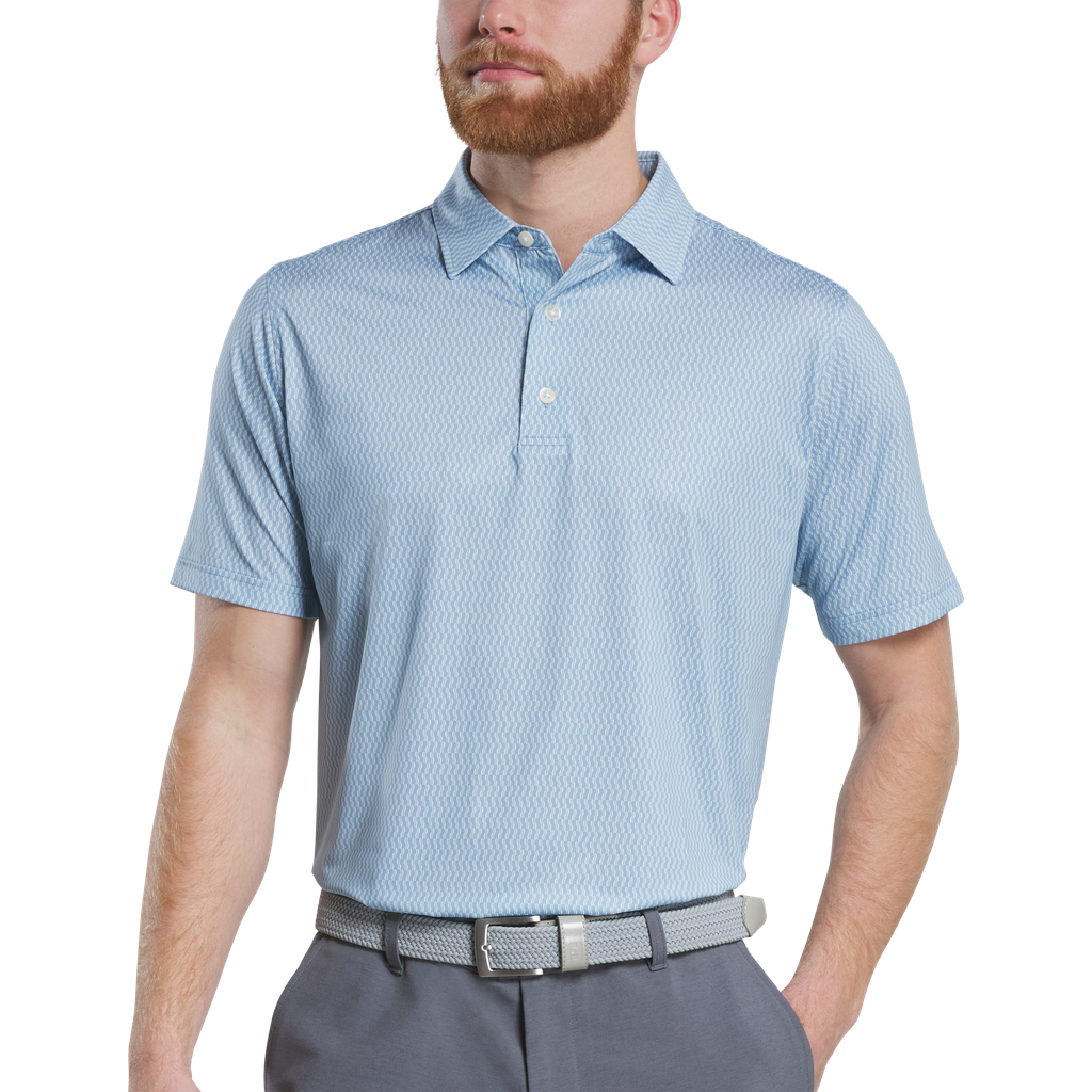 32565 Áo FJ Wiggle Print Lisle Self Collar