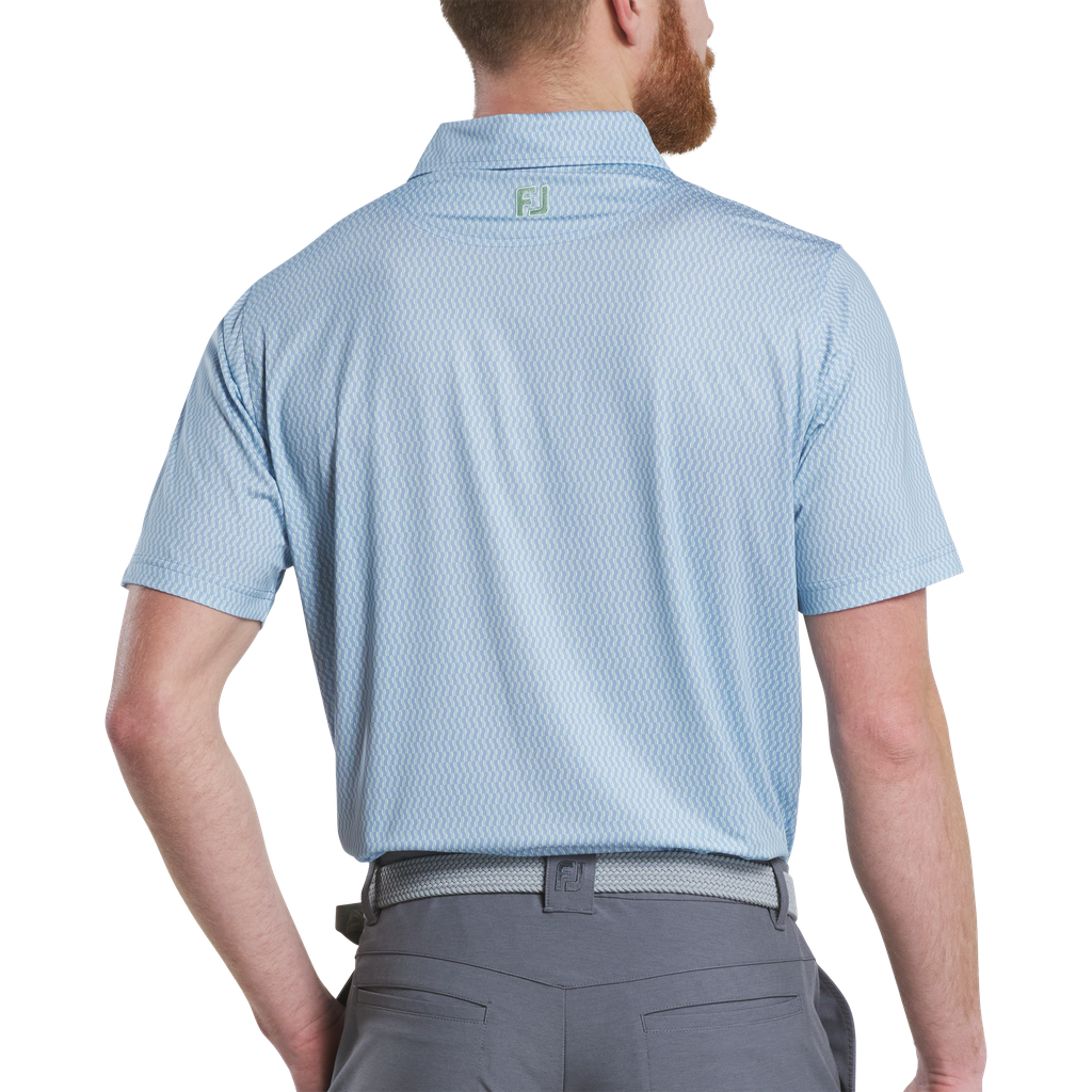 32565 Áo FJ Wiggle Print Lisle Self Collar