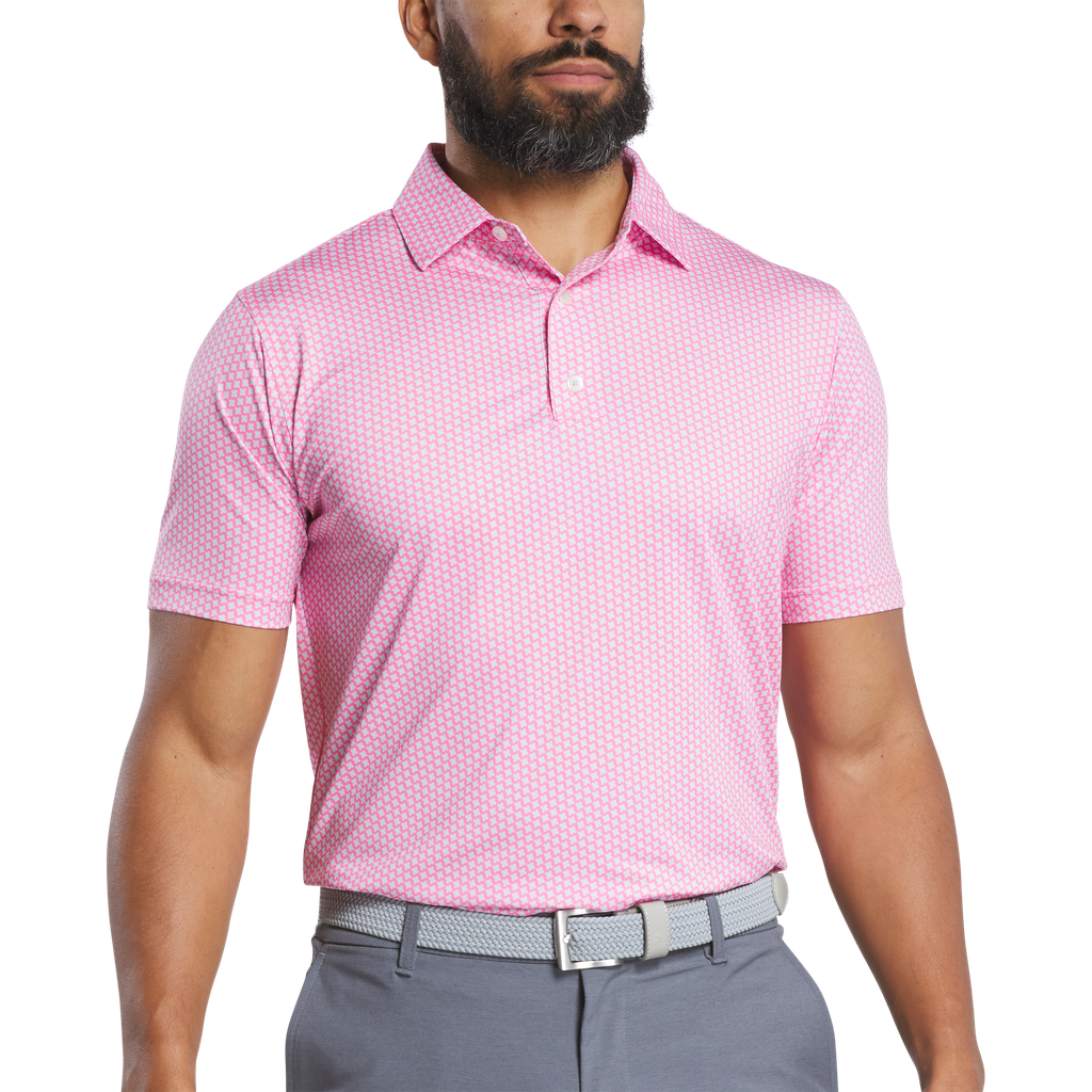 32569 Áo FJ Houndstooth Geo Lisle, Spread Collar