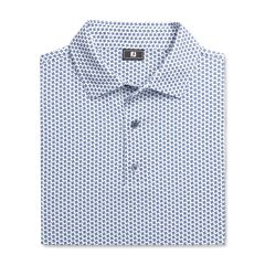32570 Áo FJ Houndstooth Geo Lisle, Spread Collar
