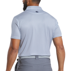 32570 Áo FJ Houndstooth Geo Lisle, Spread Collar