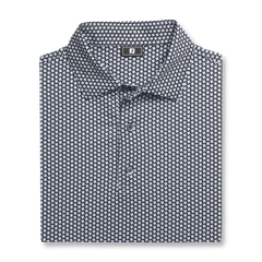 32572 Áo FJ Houndstooth Geo Lisle, Spread Collar